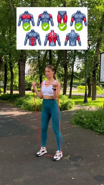 Тренировка на все группы мышц для идеального тела! 🍑💪