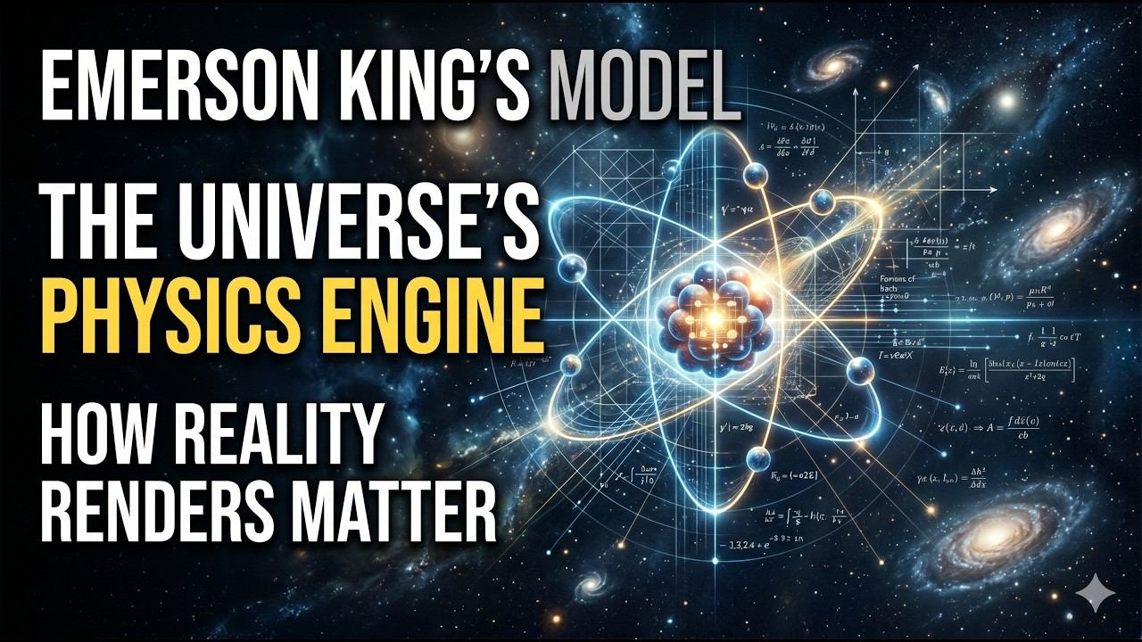 Emerson King's Model. The Universe s Physics Engine: How Reality Renders Matter смотреть онлайн