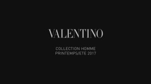 Показ мужской коллекции Valentino весна-лето 2017