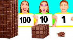 100 Слоев еды Челлендж # Смешные челленджи от BooBoom Challenge