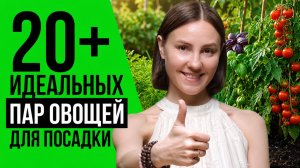 ПОСАДИ ЭТИ ОВОЩИ ВМЕСТЕ и ПОЛУЧИШЬ БОГАТЫЙ УРОЖАЙ!