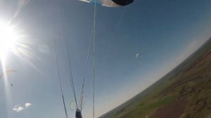 Импровизированный парапланерный тестиваль в Вяжах