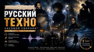 РУССКОЕ ТЕХНО ДЛЯ НОЧНОГО ДРАЙВА 🌙 1 час Мелодичного микса Поэзии в ритме техно