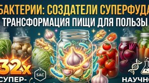 Ферментация — это не просто метод сохранения, а высокоточная метаболическая инженерия.