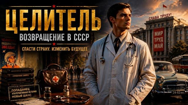 Аудиокнига полностью. Попаданцы. «Целитель. Возвращение в СССР!» Книга 1 из 5 смотреть онлайн
