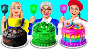 Кулинарный Челлендж# Я против Бабушки # Забавная Кулинарная Битва от TeenDO Challenge