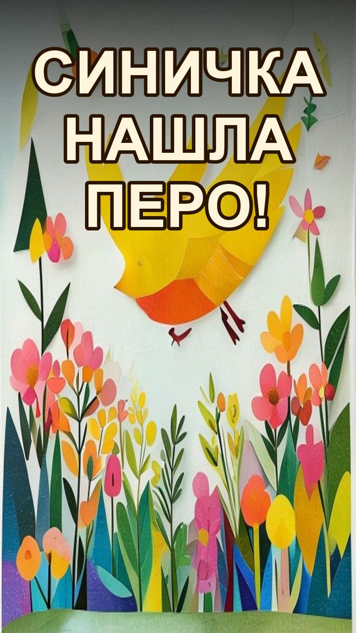 Синичка и её весеннее перо