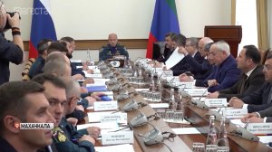 В правительстве РД утвердили комплексный план действий по ликвидации последствий ЧС