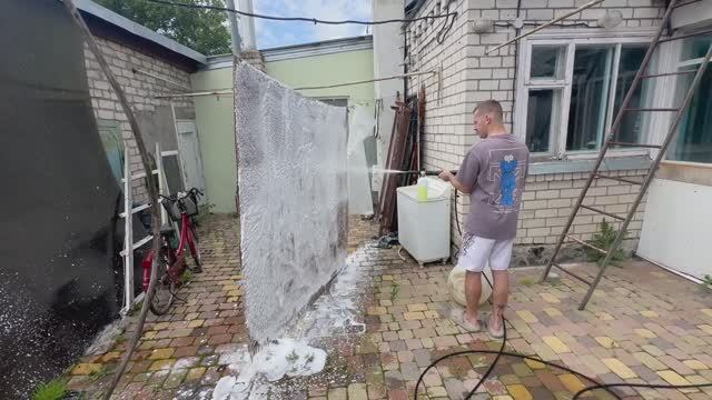 Жара +28 моем ковер 22.05.26