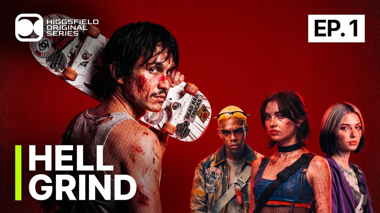 Первый в истории полнометражный фильм, полностью созданный ИИ - «Hell Grind» sci-fi action/fantasy