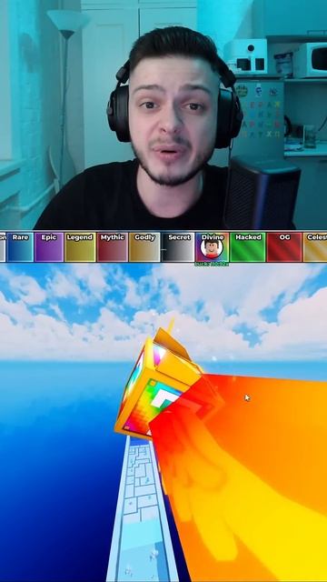 КАК ВЫЛЕТЕТЬ ЗА КАРТУ В ПНИ ЛАКИ БЛОК | Няшка #shorts #roblox