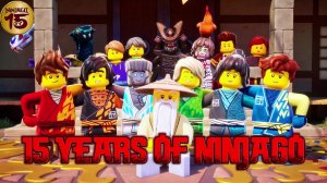15 Years of Ninjago | LEGO Ninjago Crystalized Whip Remix Music Video