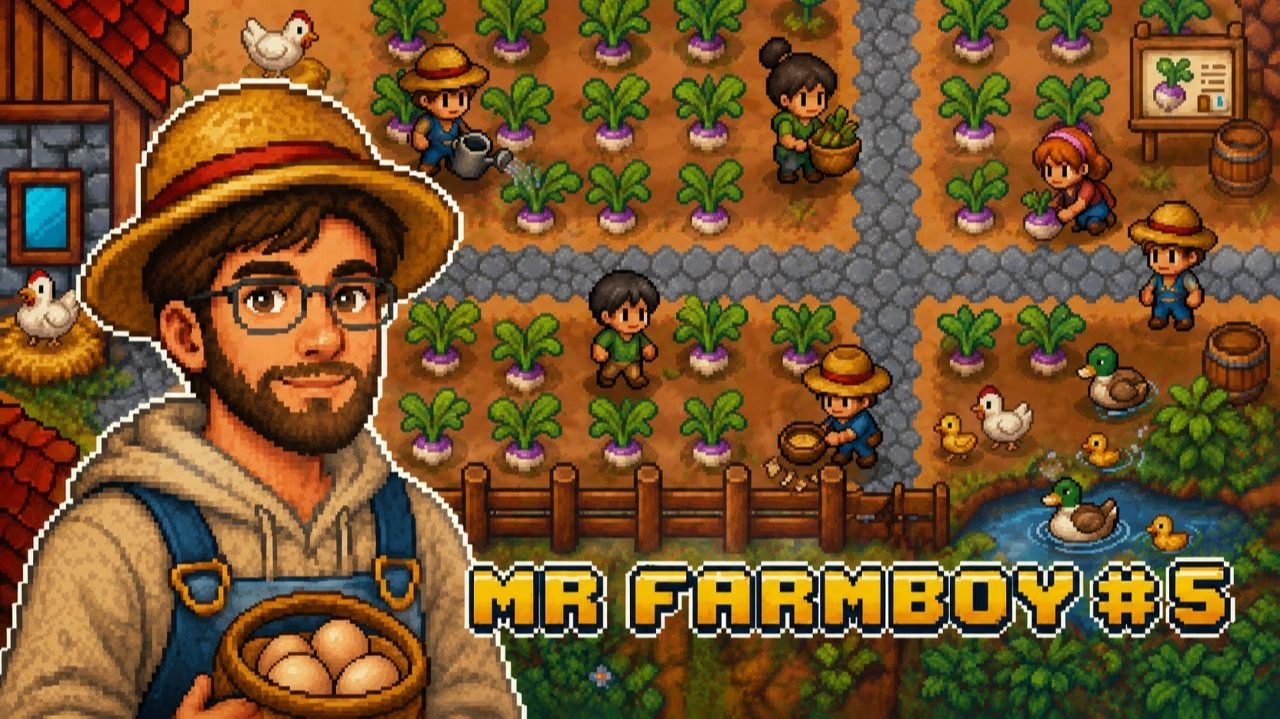 Новый этап: Утиная ферма, плантации репы и сдача главного квеста - Mr. FarmBoy #5