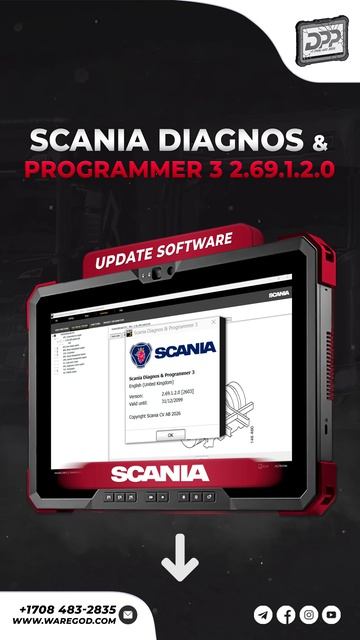 SCANIA DIAGNOS & PROGRAMMER 3 2.69.1.2.0