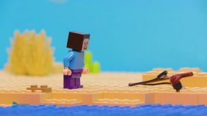 Опасный лабиринт из лавы и воды. Один неверный шаг — и всё кончено! Мультфильм LEGO