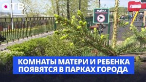 Комнаты матери и ребенка появятся в парках города