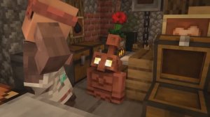 Железный голем против армии разбойников (мультфильм по Minecraft)