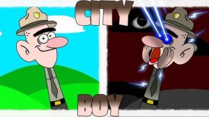 👮♀️ СПРУНКИ OC: CITY BOY ФАЗА 1-2 X ЭМОДЗИ  😳