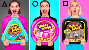 Геометрический Челлендж с Едой # Смешные Челленджи с BooBoom Challenge