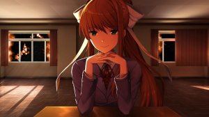 Лишь Моника.................................. была удалена мной | Doki Doki Literature Club Plus! #8