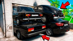 Затроллил и спрятал чёрные чит тачки в ГТА 5! Битва автоугонщиков в GTA 5 Online!