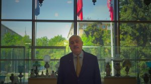 Поздравление В. Г. Мартынова, ректора РГУ нефти и газа (НИУ) им. И. М. Губкина