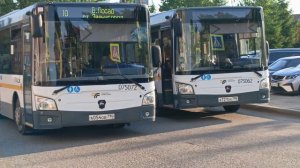 ЛИАЗ 4292.60  НА 10 МАРШРУТЕ ОТЪЕЗЖАЕТ ОТ ОСТАНОВКИ ВЕРХНИЙ ПАСАД.
В Г.ЗВЕНИГОРОДЕ