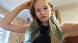 крашу свои волосы 💙