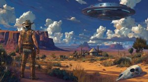 Psychedelic Rock ｜ Desert Mysteries 🌵 and the Lights of a Strange Ship 🛸