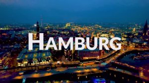 [4K] HAMBURG – Night Reflections on the Elbe ｜ Deep House Chill