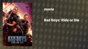 Bad Boys: Ride or Die (film, 2024)