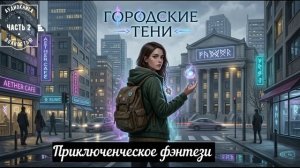🎧 АУДИОКНИГА ПОЛНОСТЬЮ 🌃 Городские тени 🦇 Приключенческое фэнтези 🔮 ЧАСТЬ  2️⃣