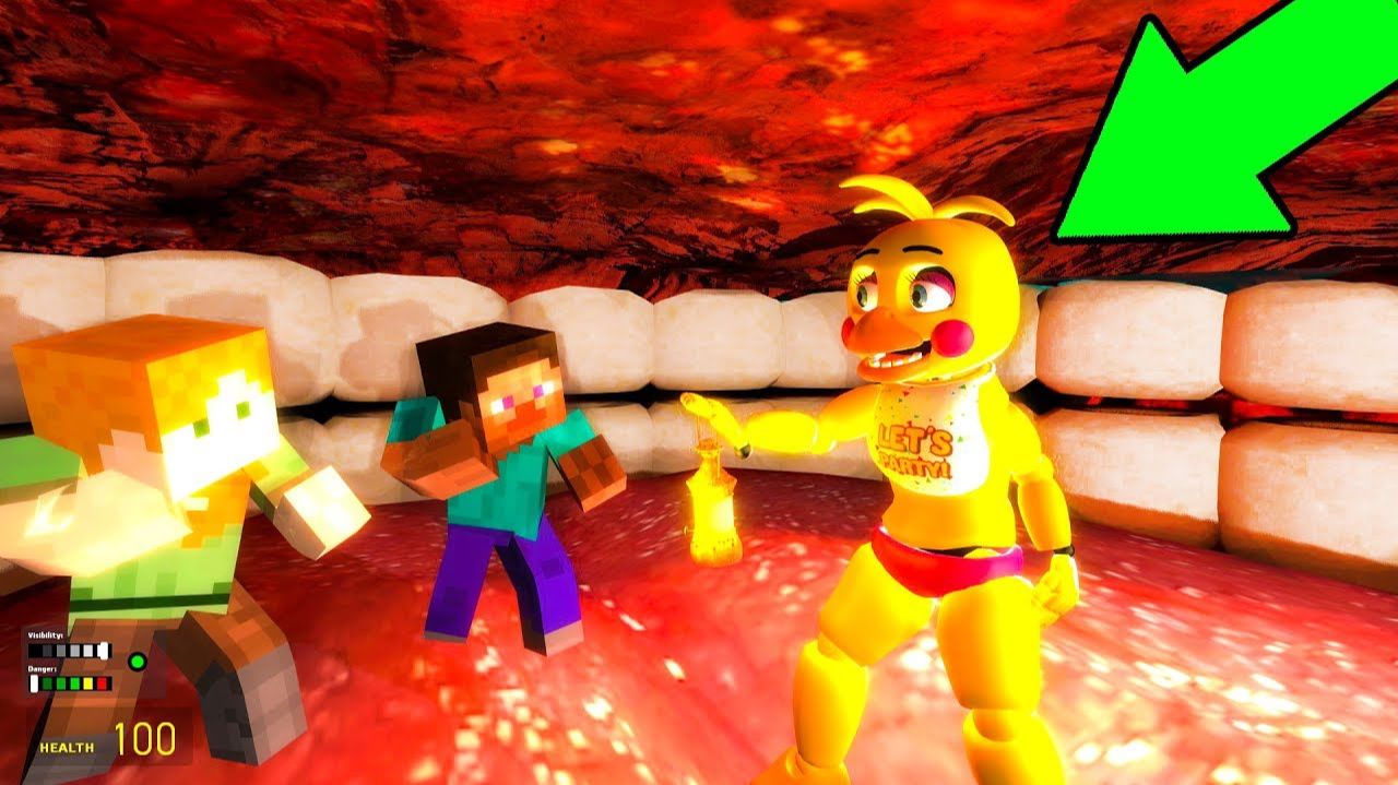 ЧТО БУДЕТ ЕСЛИ ТЫ ВНУТРИ АНИМАТРОНИКА FNAF Майнкрафт в Реальной жизни Видео Для детей Мультик Дети смотреть онлайн