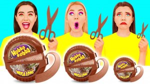 Большая, Средняя или Маленькая тарелка Челлендж # Битвы с едой от BooBoom Challenge