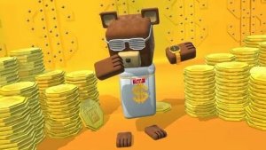 Танцую под песню Медведя Рэпера. (Из Super Bear Adventure).