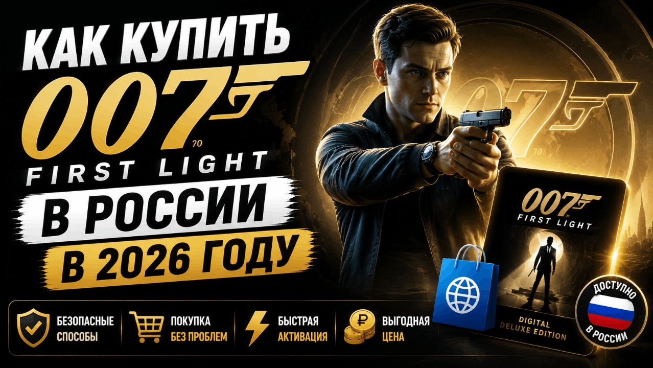 Как купить 007 First Light в России в 2026 году смотреть онлайн
