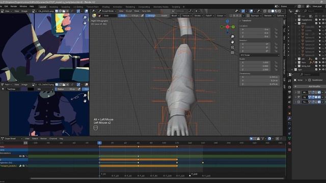 Coloso - A to Z of NPR Animation in Blender 18-3. Modeling & Rigging Practice - Body 6 смотреть онлайн