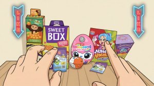 Распаковка Rainbocorns Baby Mania, Ам Ням(Пятерочка), Свит Бокс и д.р.