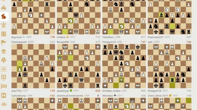 Трансляции на Lichess, рапид – запись №17 - 135of142