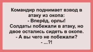 Командир поднимает взвод! Пикантные, Смешные, Остренькие, Жизненные Анекдоты! Юмор! Смех! Позитив!