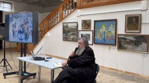 Видеозапись встречи искусствоведов, художников и мыслителей в рамках выставки «День Победы»
