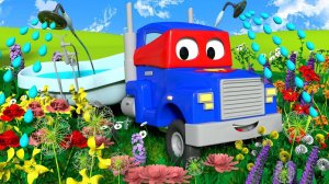 Грузовик садовник - Трансформер Карл в Автомобильный Город 🚚 ⍟ детский мультфильм