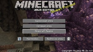 Выживание в Майнкрафт Java edition 1.15