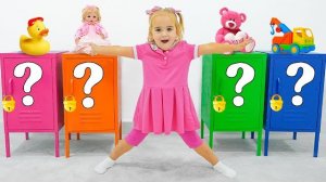 Алиса находит ключ и открывает таинственные коробки!