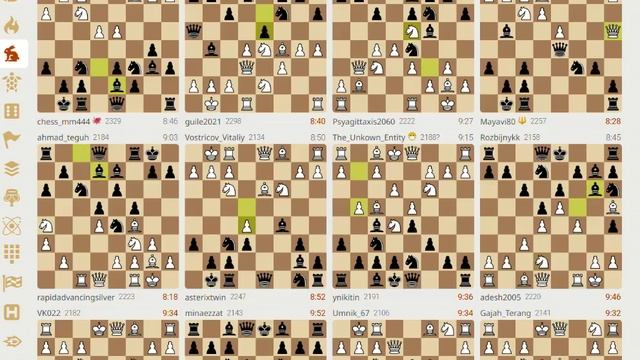 Трансляции на Lichess, рапид – запись №17 - 132of142