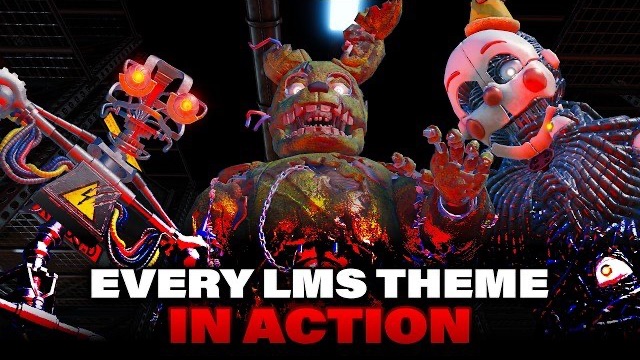 Все темы LMS в действии ночью | Roblox: Bite By Night
