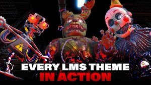 Все темы LMS в действии ночью | Roblox: Bite By Night