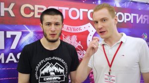 Шарипов Исмоил (Сибирь): первые слова бойца после победы в клетке!