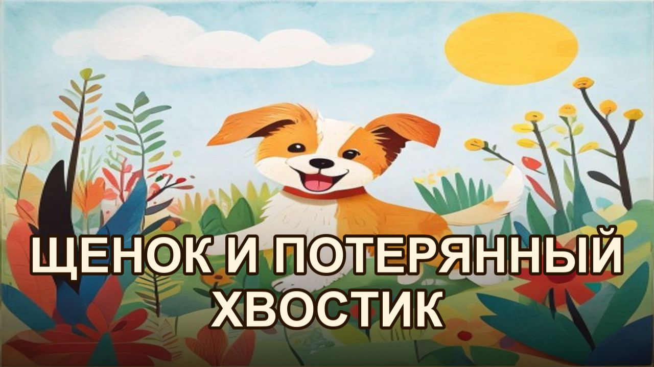 Как щенок помог найти хвостик