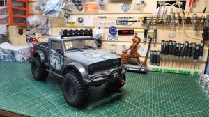 Переделка Axial scx10 небольшие изменения